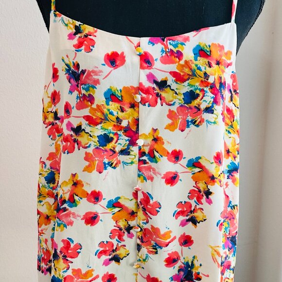 W5 Anthropologie Multicolored Floral Camisole - Picture 2 of 4